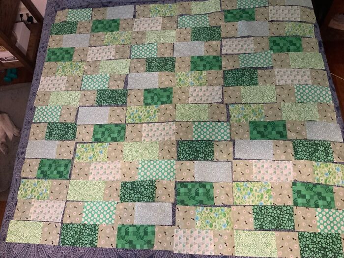 A Baby Quilt For A Great Grandson.