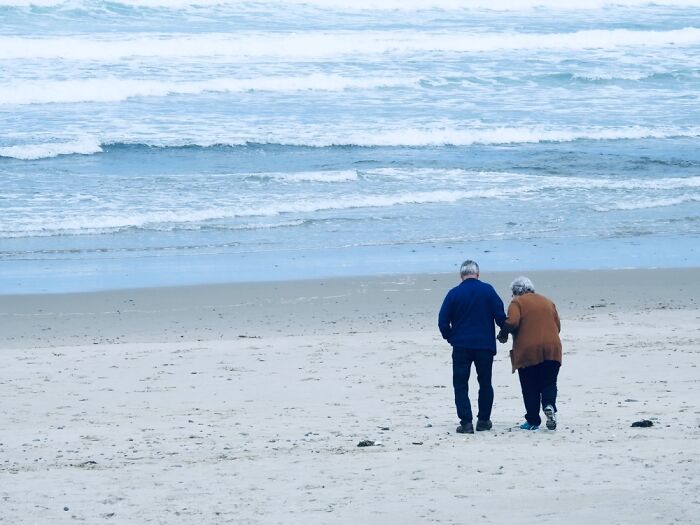 Any Beach With My Parents On It Showing Their Love And Commitment For The Last 45 Years