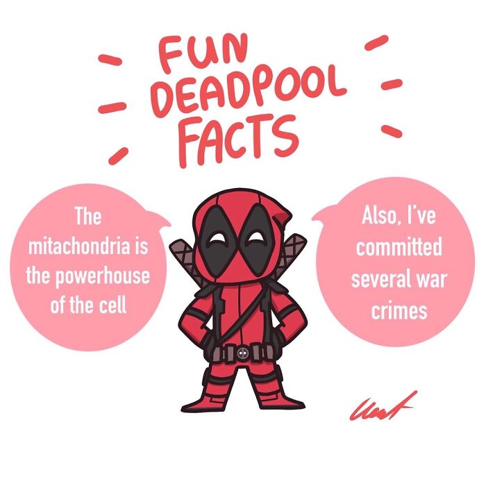 Doodle Of Deadpool! I’m Trying To Improve My Cartooning :)