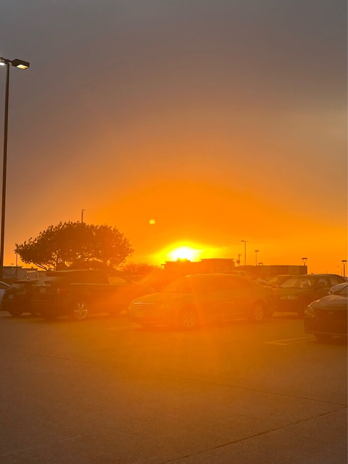 A Nearby Parking Lot Always Has The Best Sunsets