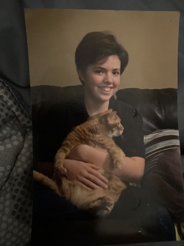 When I Was About 12 This Drunk Lady Cut My Hair And It Was Horrible. It’s Hard To See But The Layers Are Crazy Awful