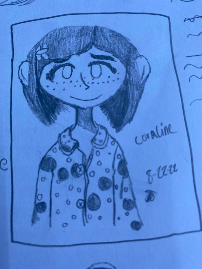 I Little Sketch Of Coralline I Did