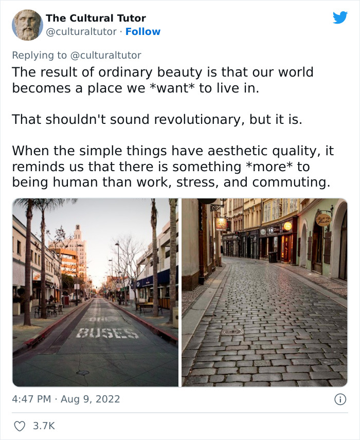 Twitter Account Explains How Beauty In Ordinary Things Is Good For Society, And The Viral Thread Is Eye-Opening