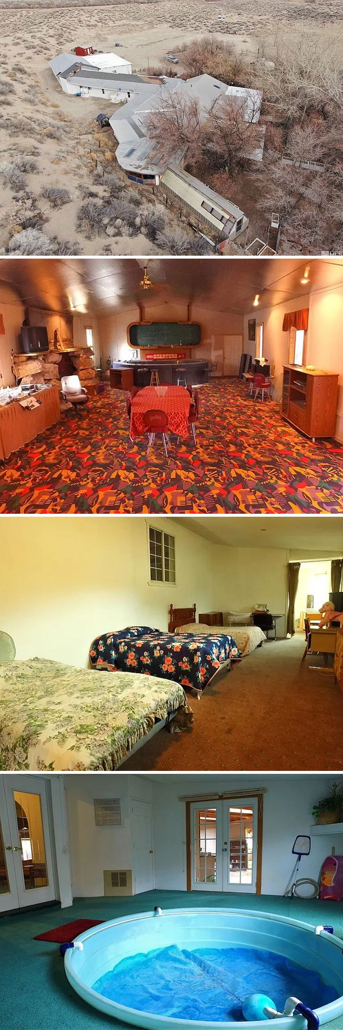Weirdo Cult House In Nv Is Also Set In 1981 With Some Serious Carpet And Decor
