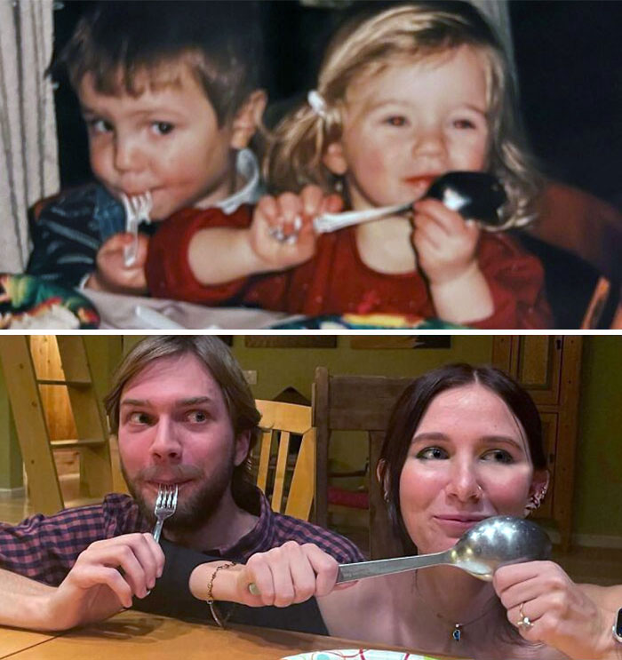 We Recreated A Childhood Photo. From Blue’s Clues Birthday Party To 20 Years Later At Thanksgiving
