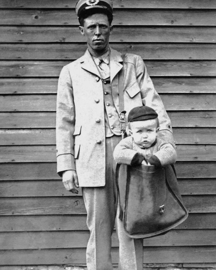 1910, Mailing A Child Via Parcel Post In The USA, The Post Office’s Parcel Post Was Introduced In 1913