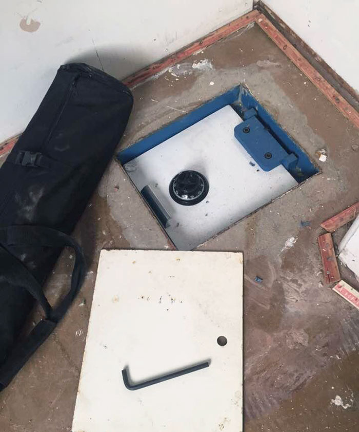 We Discovered A Locked Safe In The Floor During Remodel Of Our Old Home