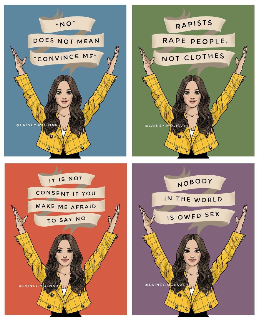 Artist Draws The Pressures Women Struggle With In A Society (28 New Pics)