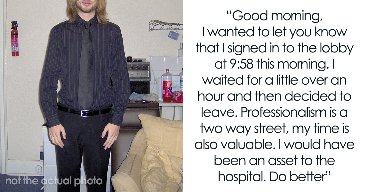 Person Attends A Job Interview But Leaves After An Hour Waiting In Vain
