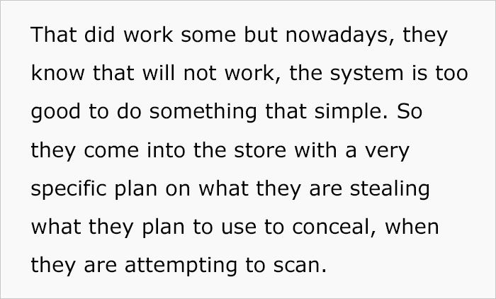 Text discussing criminal defense lawyer's advice on self-checkout risks in supermarkets. Text discussing criminal defense lawyer's advice on self-checkout risks in supermarkets.
