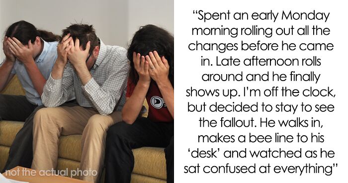 Management Brushes Off This Guy’s Concerns About A Certain Employee, So He Places Every Possible Restriction On His Computer