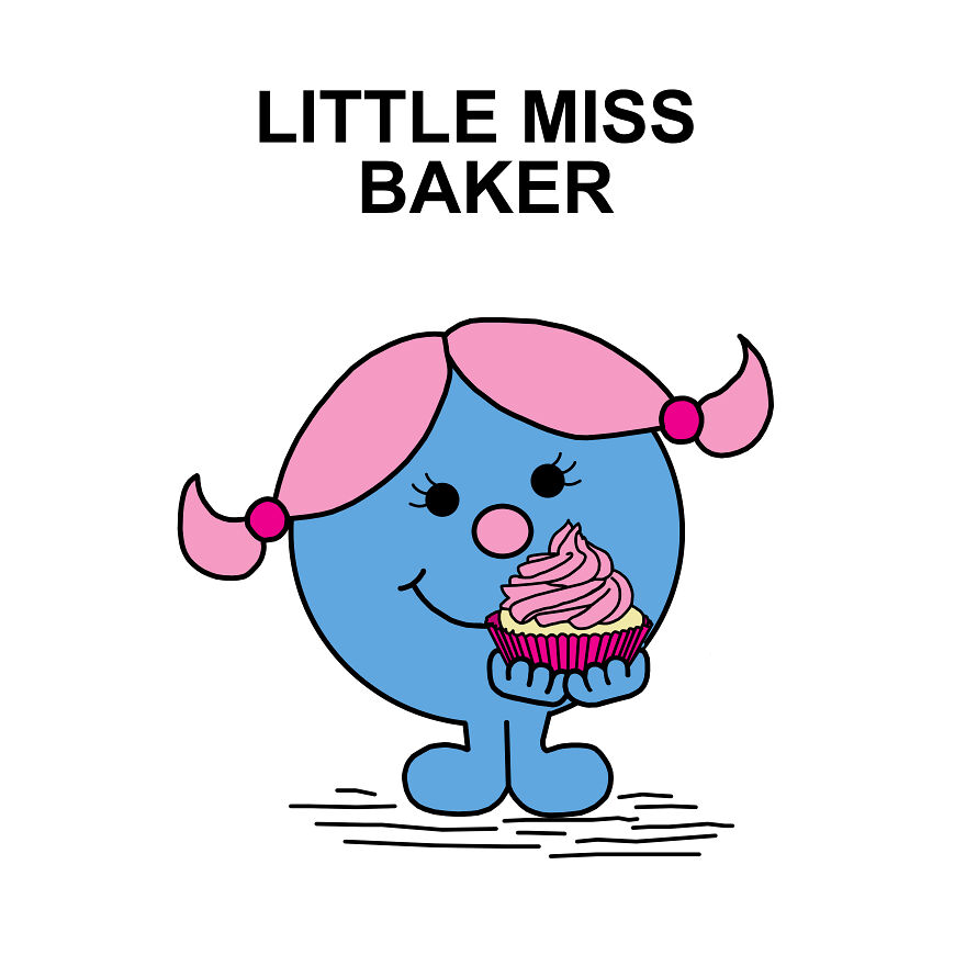 Little Miss And Mr. Men: 32 Illustrations By Me
