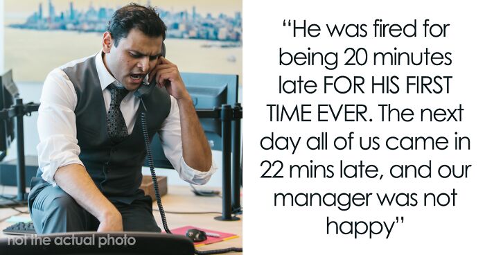 Longtime Worker Gets Fired For Being Late For The First Time Ever, So His Colleagues Let The Boss Know They’re Not Disposable