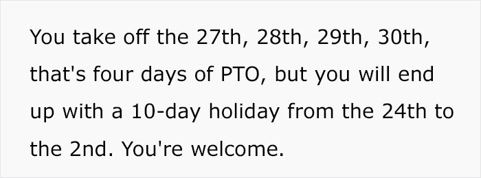 Woman Shares A 'Hack' To Have A 10-Day Holiday Around Christmas This Year, Another TikToker Warns Workers Not To Do It