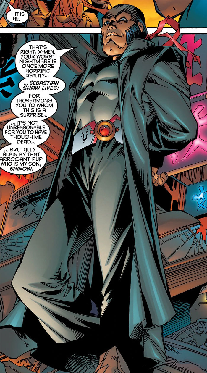 Sebastian Shaw - "X-Men #129"