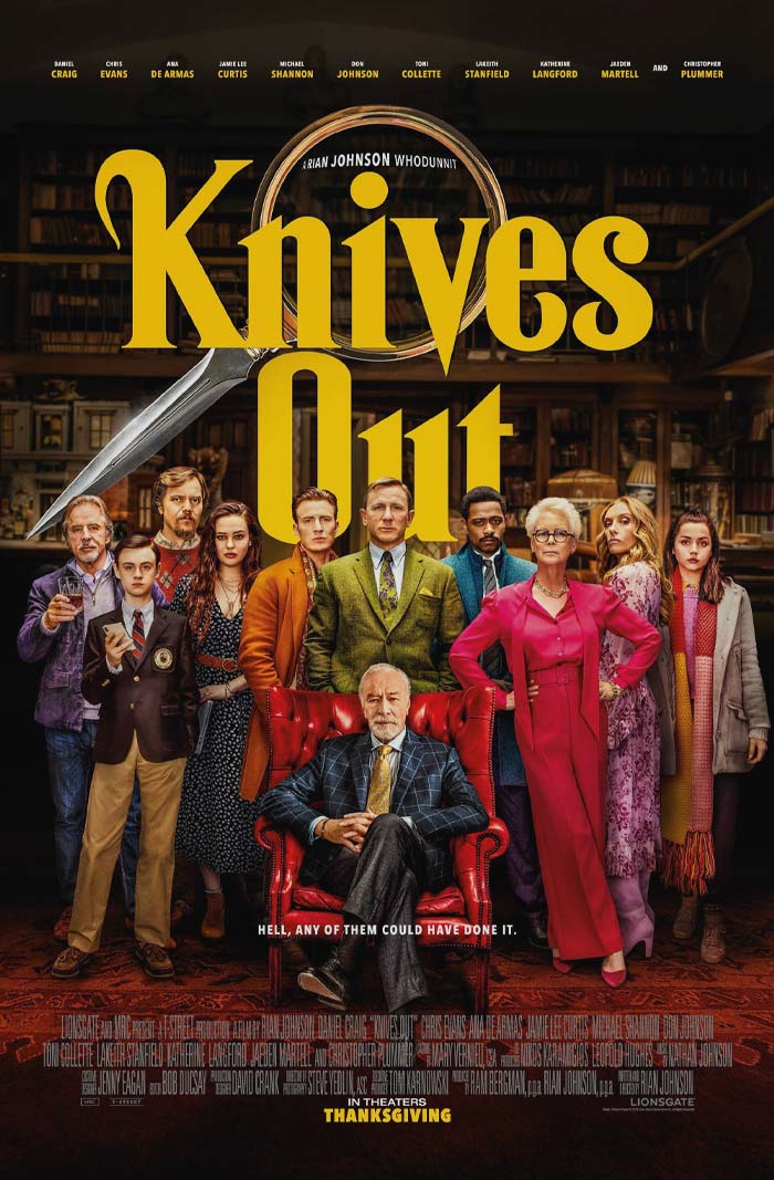 Knives Out movie poster 