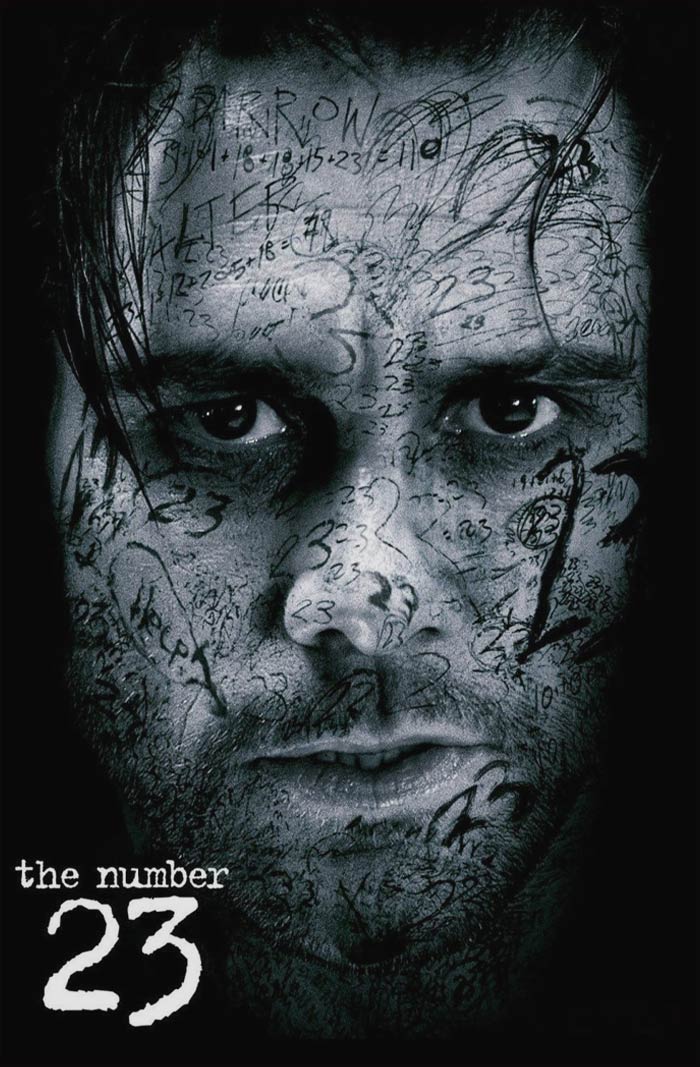 The Number 23 movie poster 