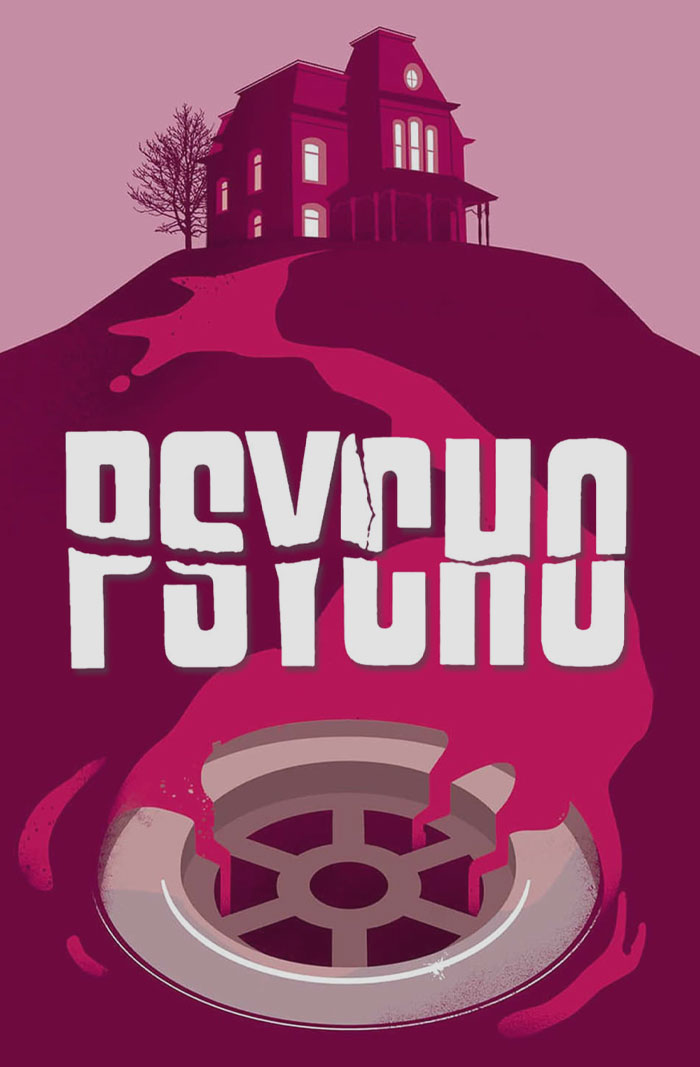 Psycho movie poster 