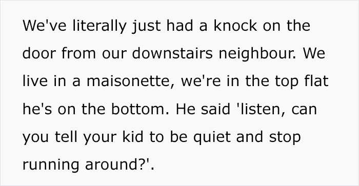 Mom Is "Left Speechless" After Neighbor From Downstairs Has Enough Of Her Loud 3-Year-Old And Tells Her To Be Quiet