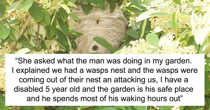 Neighbor Calls This Mom “Evil” For Asking Pest Control To Remove A Wasp Nest To Protect Her 5 Y.O. Kid, She Wonders If She’s A Jerk For Doing So
