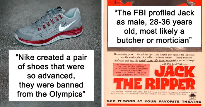 Pair of advanced Nike shoes banned from the Olympics highlighting today I learned interesting facts online.