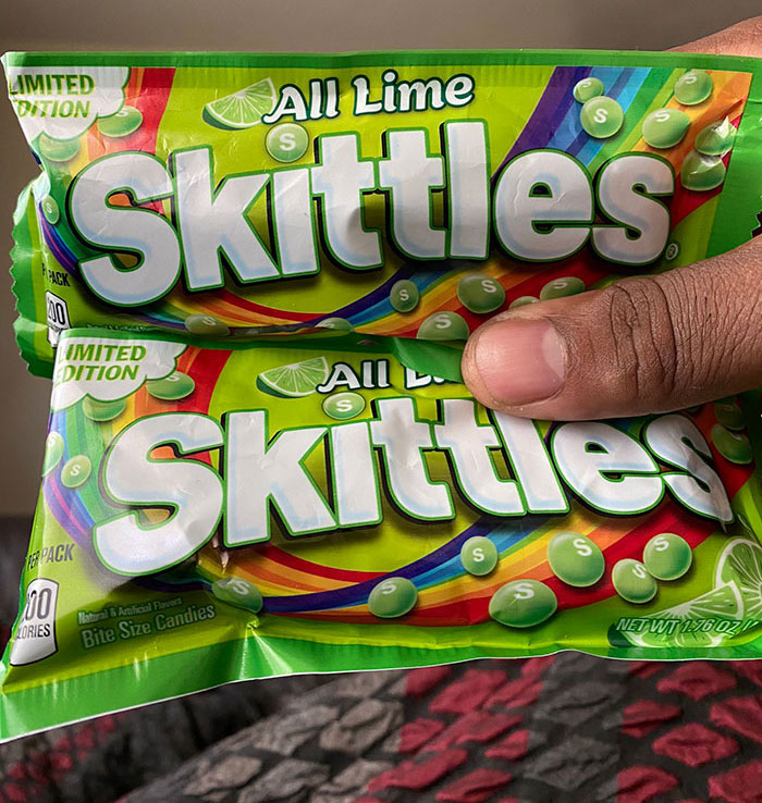 Lime-Flavored Skittles