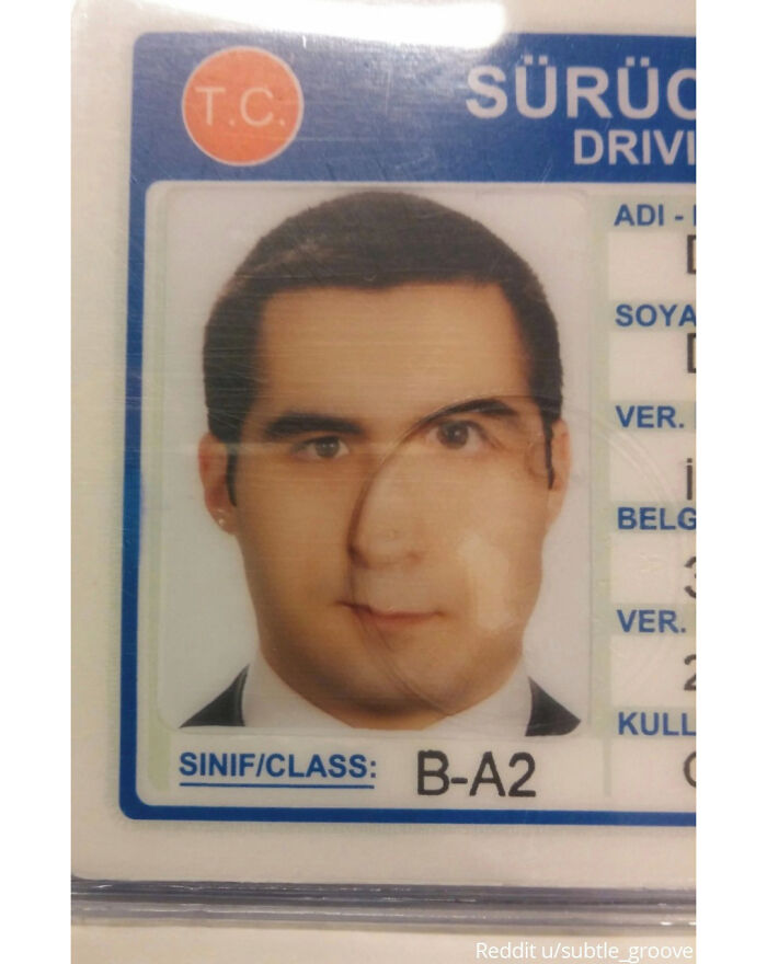"Had To Renew My Driving License; Thanks To The Idiot That Stamped My New License, I'm Now Quasimido"
