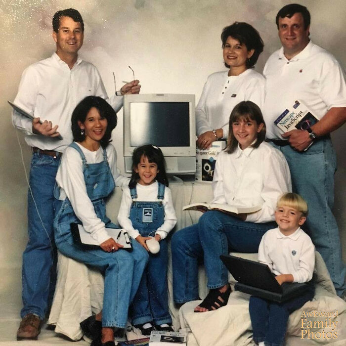 “My Family Owned An Internet Service Provider When I Was Growing Up, And This Was Our Big Promo Shot”
