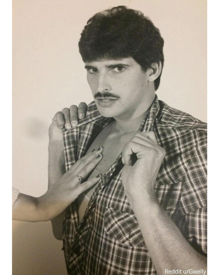 "Welp , I Found My Dad's Old Modeling Photos"