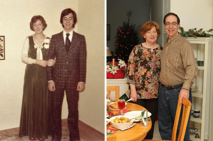 My Parents 1976 And 2020. They Have Been Married 39 Years This Year