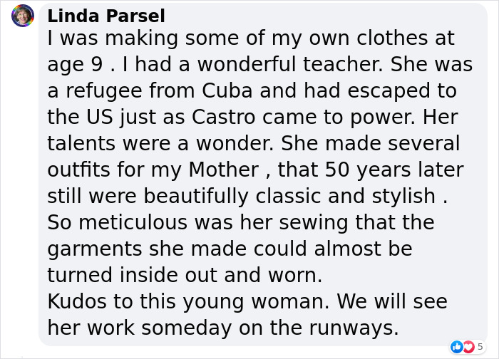 Talented 9-Year-Old Sews Incredible Outfits, Capturing The Attention Of Vera Wang Talented 9-Year-Old Sews Incredible Outfits, Capturing The Attention Of Vera Wang