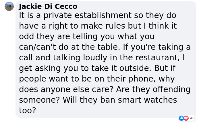 New Italian Restaurant In Texas Has A Strict ‘No Cellphones Allowed’ Policy, And It’s Divided The Internet New Italian Restaurant In Texas Has A Strict ‘No Cellphones Allowed’ Policy, And It’s Divided The Internet