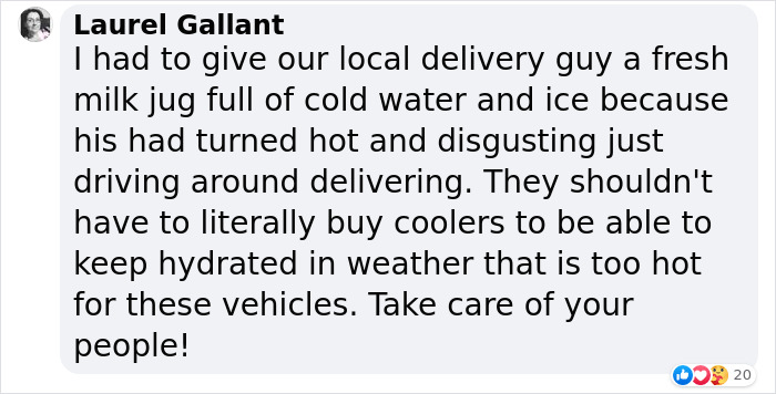 "120+ Temperatures": UPS Drivers Demand Change After Showing Heat Levels In Their Trucks "120+ Temperatures": UPS Drivers Demand Change After Showing Heat Levels In Their Trucks