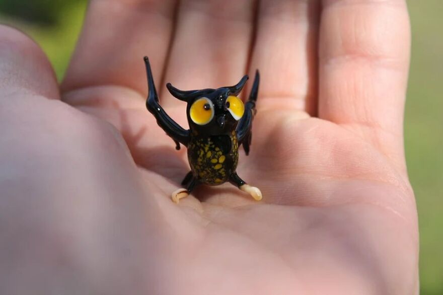 Blown Glass Figurines Of Animals Made By Us (17 Pics)