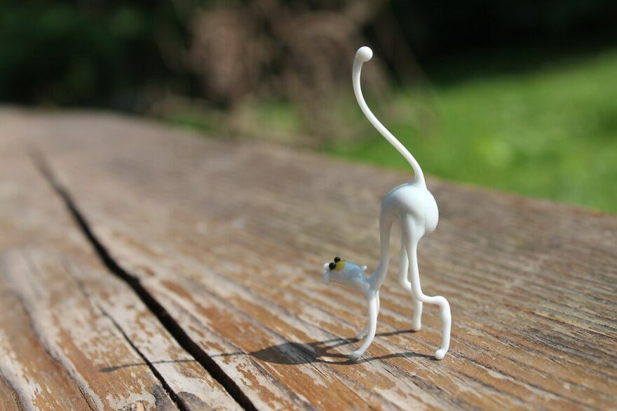 Blown Glass Figurines Of Animals Made By Us (17 Pics)