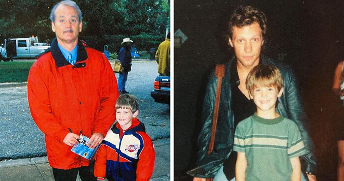Este hombre lleva tomándose fotos con los famosos de Hollywood desde su infancia (25 fotos nuevas)