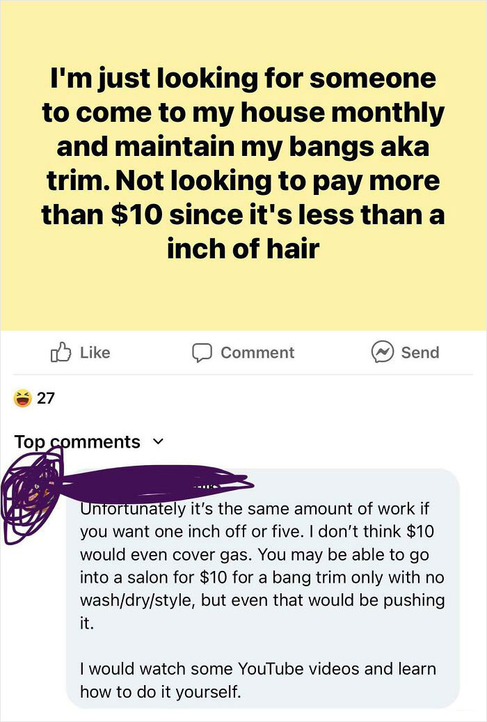 $10 For A Mobile Haircut
