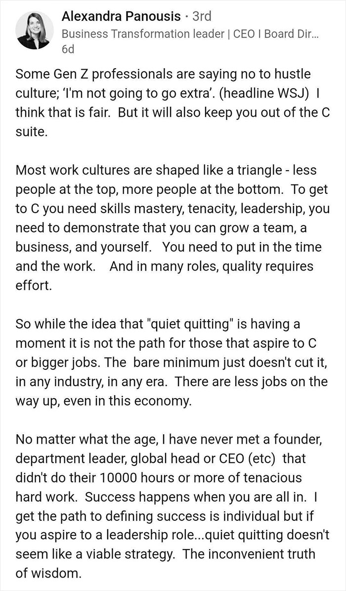 Employees Stop Going Above And Beyond At Work And Join "Quiet Quitting" Trend, But Bosses Are Not Happy Employees Stop Going Above And Beyond At Work And Join "Quiet Quitting" Trend, But Bosses Are Not Happy