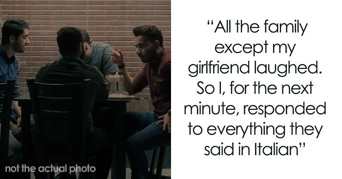 Girlfriend’s Rude Italian-American Family Make Fun Of Her Boyfriend, Are Surprised When He Roasts Them With Fluent Italian