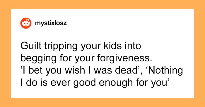 30 Ways To Tell Someone Is A Bad Parent, Shared By This Online Thread