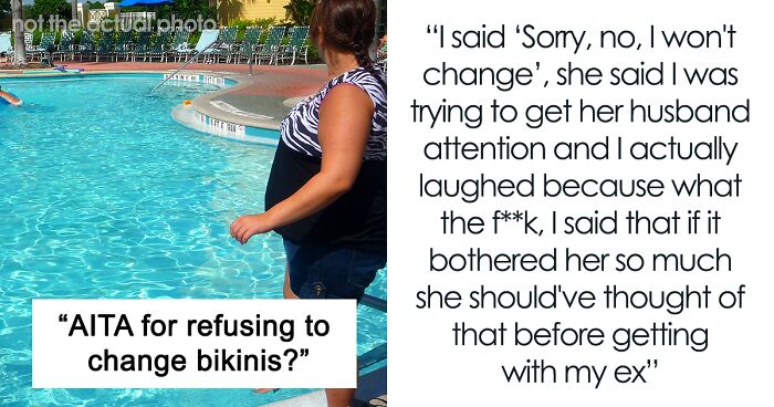 Mom And Sister Outraged When This Woman Refuses To Change Bikinis As Pregnant Sister Got Suddenly JealousMom And Sister Outraged When This Woman Refuses To Change Bikinis As Pregnant Sister Got Suddenly Jealous