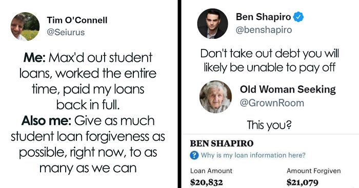 30 Of The Best Reactions From The Internet To Biden Canceling Student Loan Debt