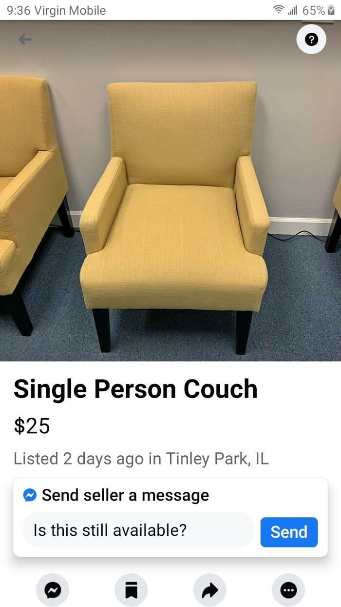 Single Person Couch