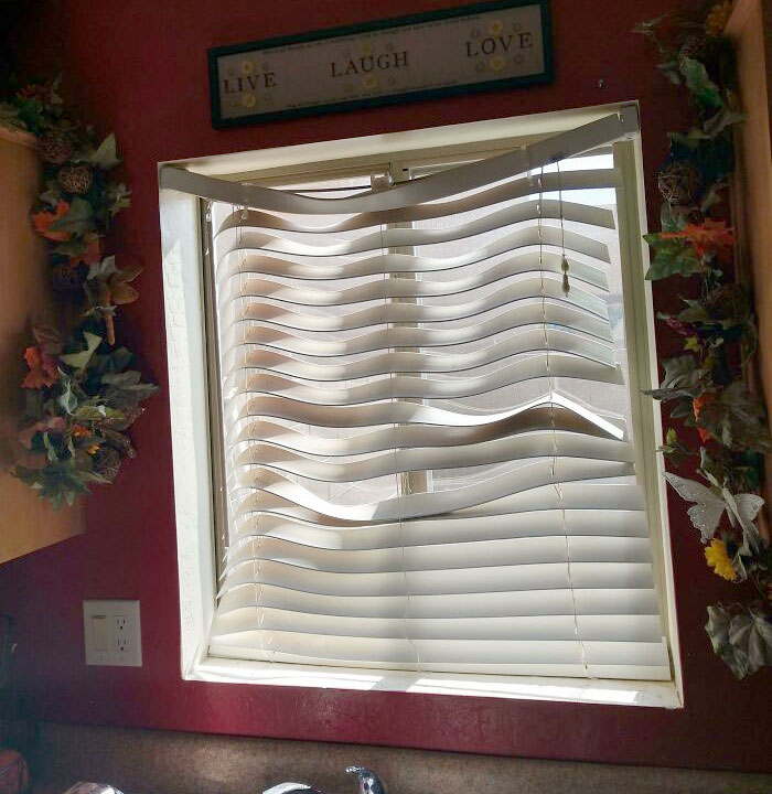 My Blinds Melted In The Sun Today