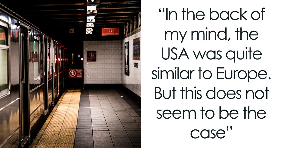 European Visits The USA For The First Time And Is Shocked And Disappointed By The Experience