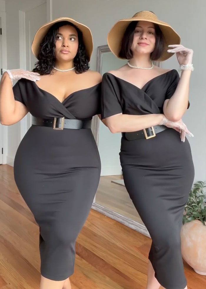 Two Friends Show How The Same Clothes Look On Their Different Bodies (30 New Pics)