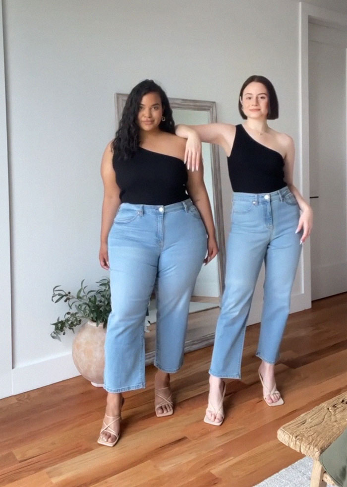 Two Friends Show How The Same Clothes Look On Their Different Bodies (30 New Pics)