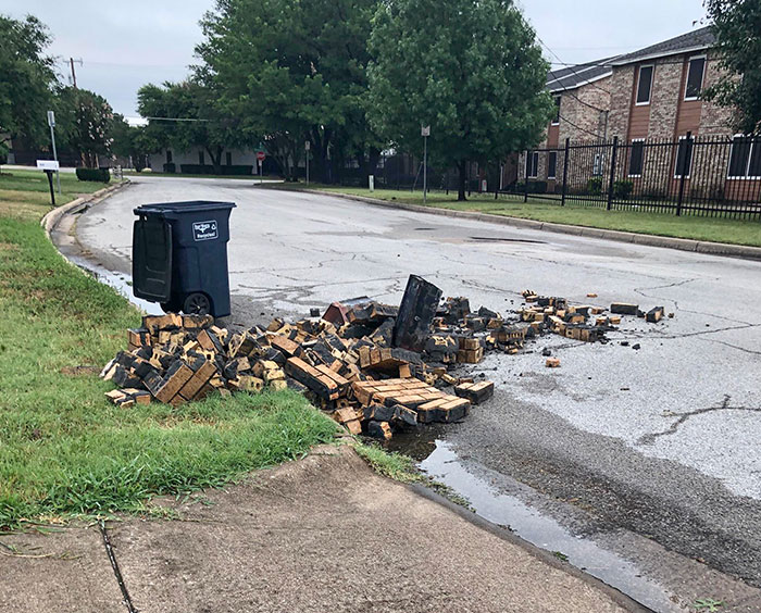Lightning Blew Up My Mailbox Last Night, Of All The Things