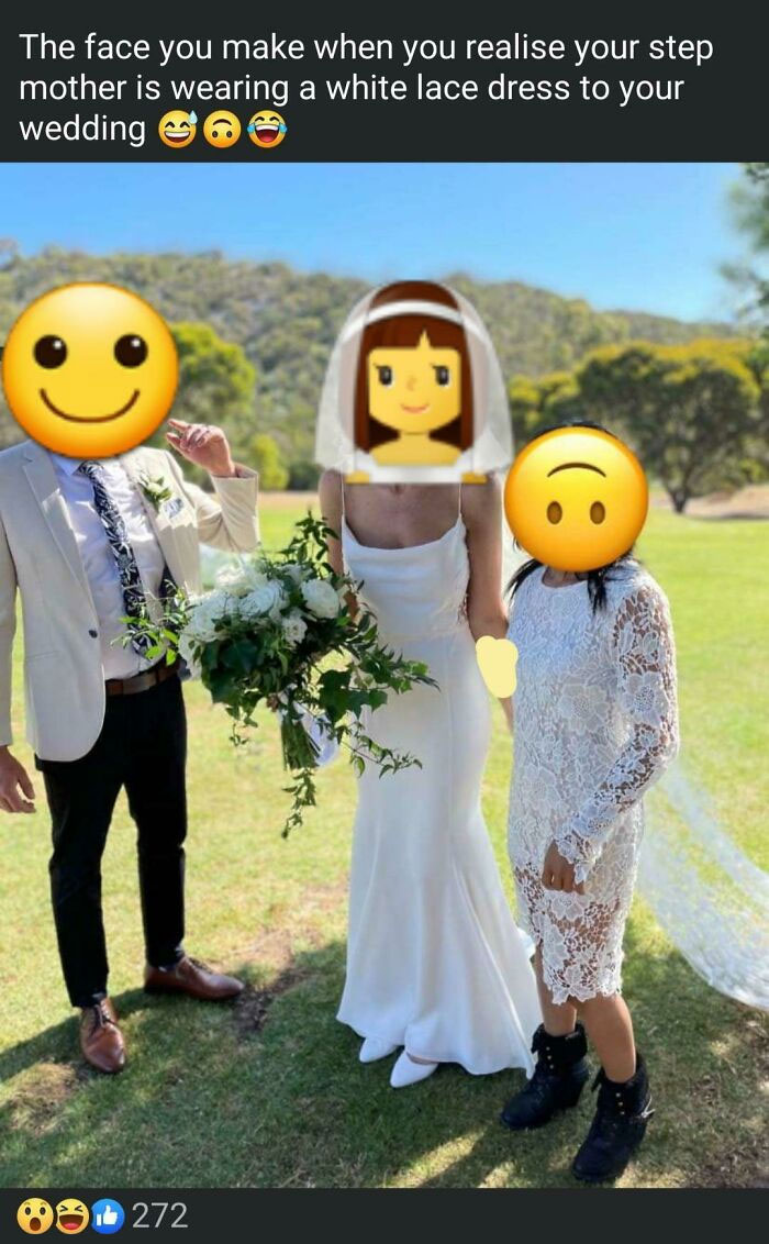 From A Wedding Group I'm In. People In The Comments Were Ragging On The Step Mum's Choice Of Shoes