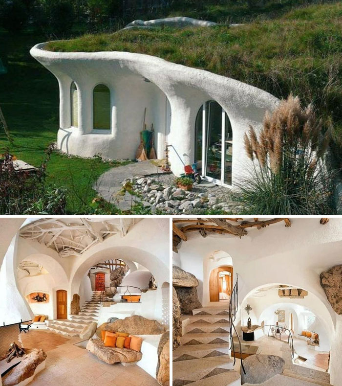 Las casas de tierra de Suiza recuerdan a las auténticas casas de los hobbits